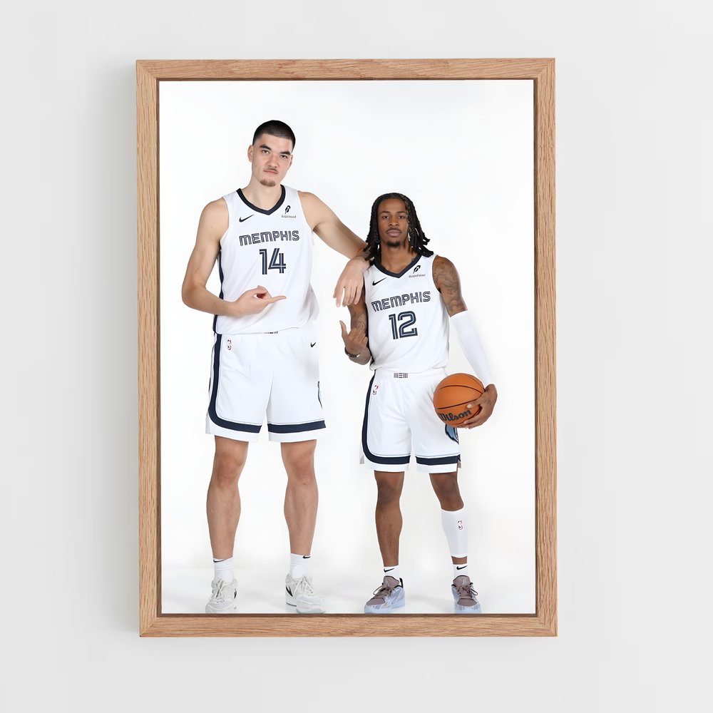 Poster Memphis Mavericks: New Era – affiche Basketball (vue 4)